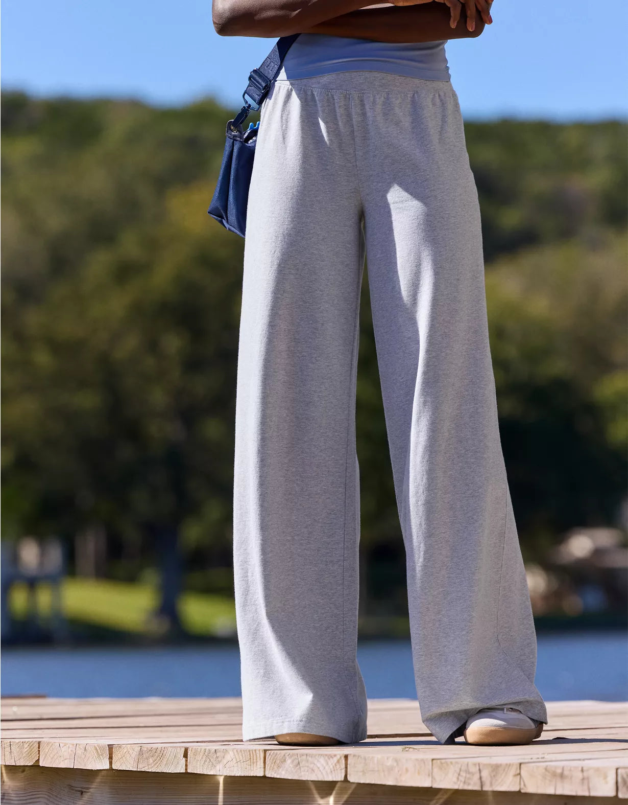 Soft High Waist Relaxed Fit Jogger Sweatpants